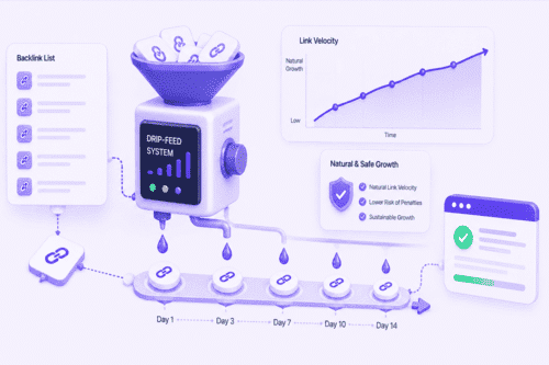 Backlinks Drip-Feed Submission System